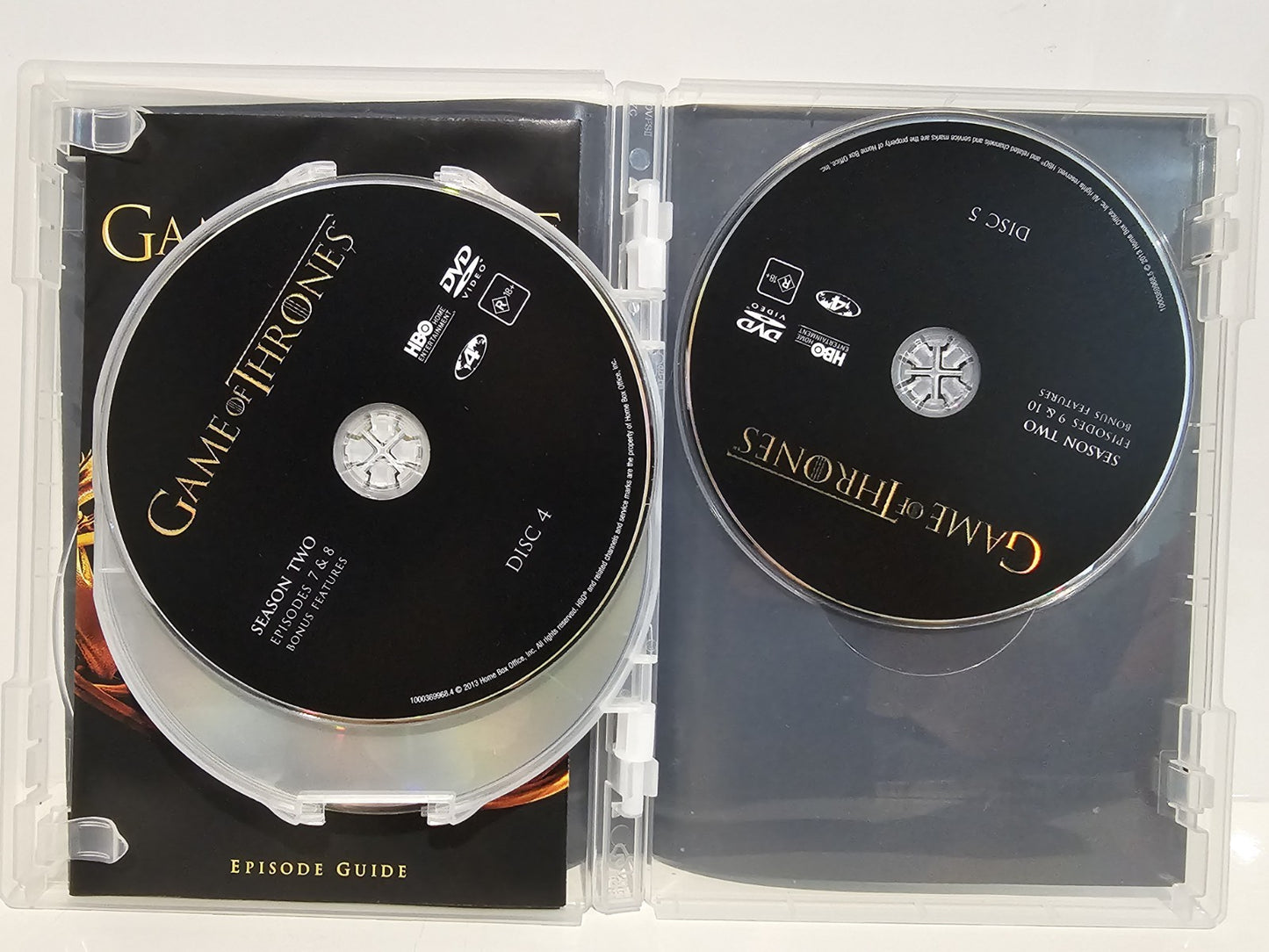 Game Of Thrones: Season 1-3 | (DVD, 2013) Reg 4 Dvd Box Set Retro Exchange Australia