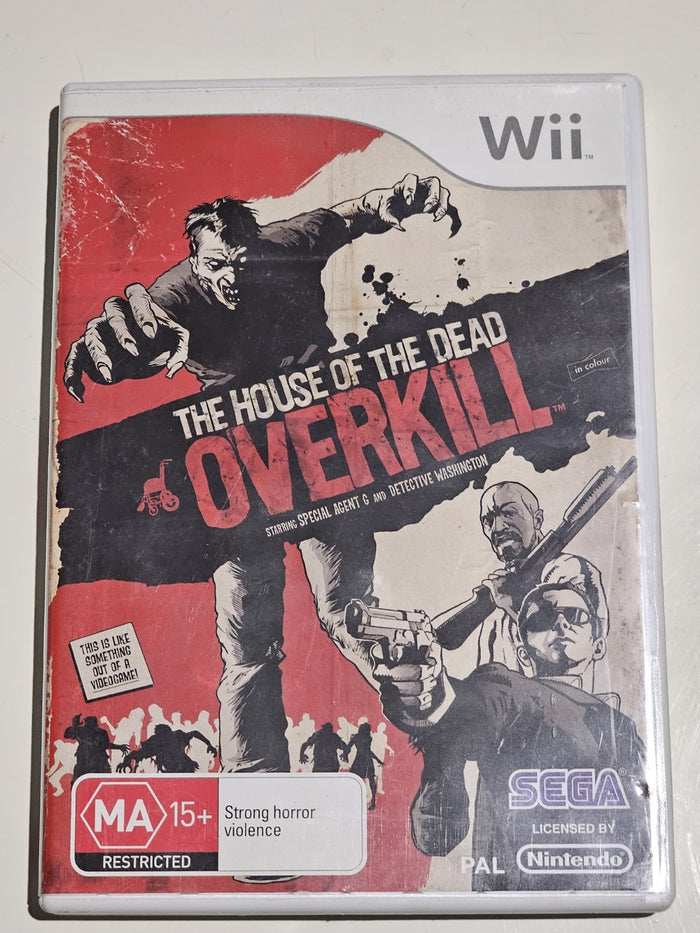 Nintendo Wii Game - The House of the Dead: Overkill - With Manual | Retro Exchange