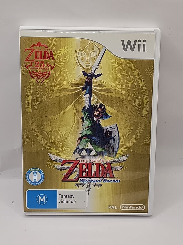Legend of Zelda Skyward Sword - 25th Anniversary Nintendo Wii Game. Like New | Retro Exchange