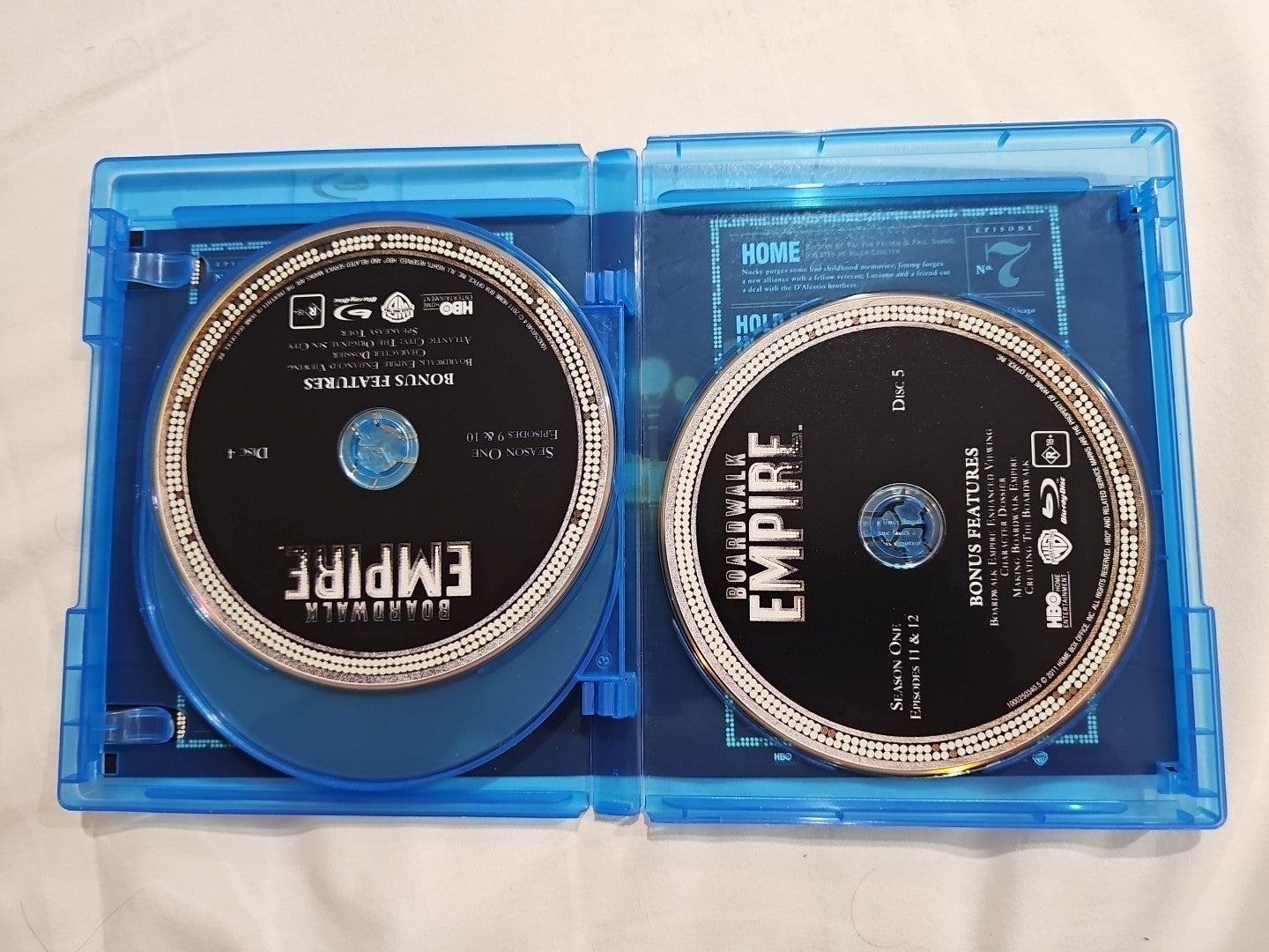 BOARDWALK EMPIRE Season One (Blu-ray, 2012) DRAMA Steve Buscemi Dvd Retro Exchange Australia