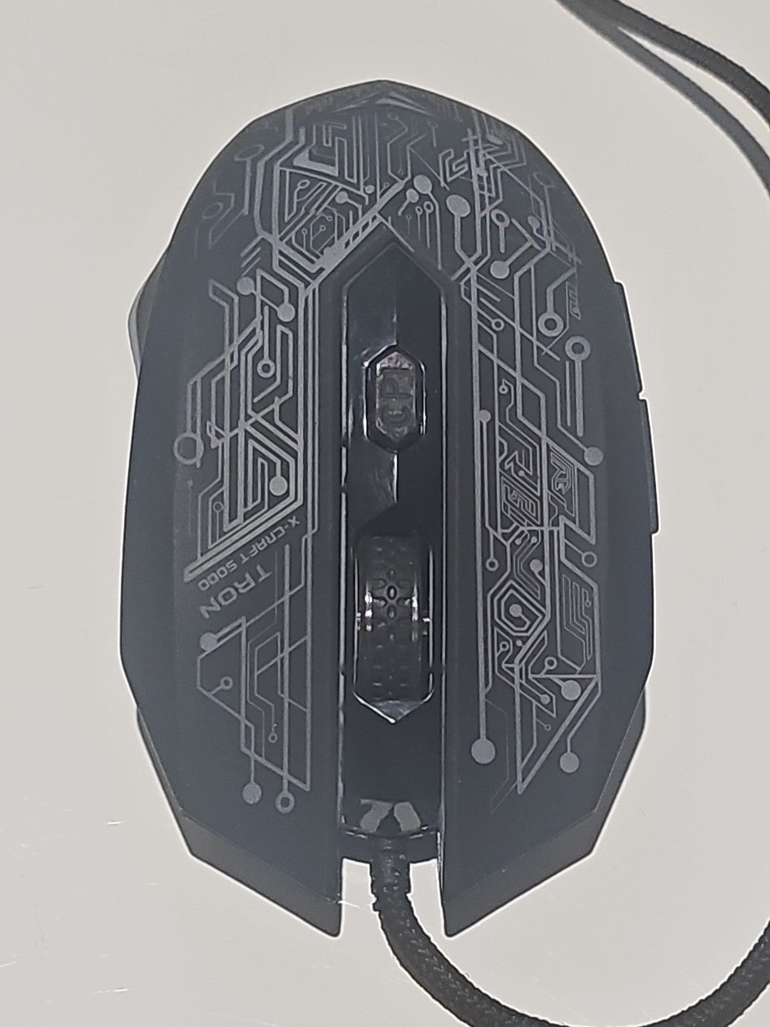 Gaming Mouse Alcatroz Tron 5000 Optical Mice 5 Program PC USB LED Lighting RetroExchange Australia