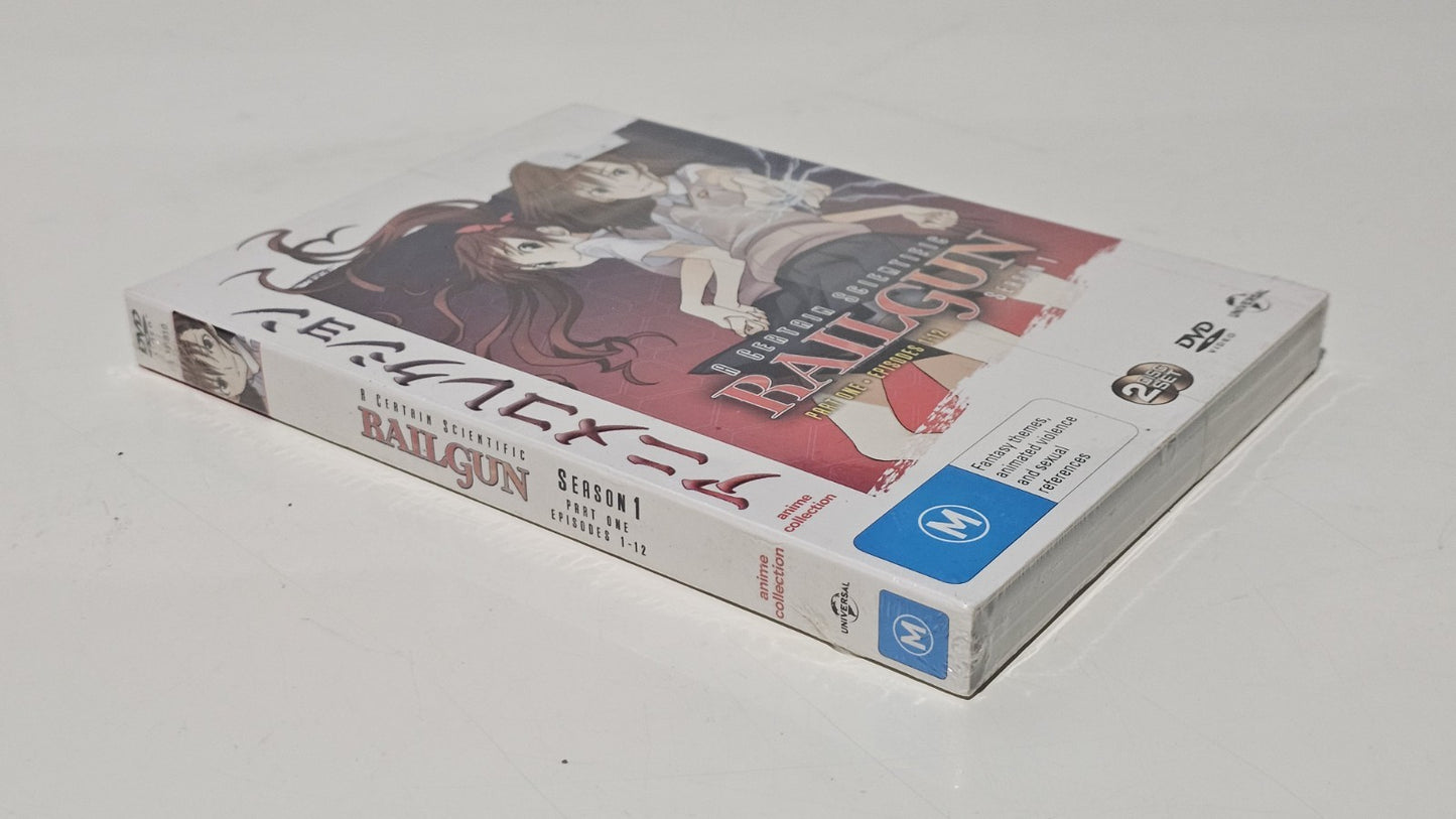 A Certain Magical Railgun: Season 1: Part 1 DVD - Region 2 & 4 Dvd Box Set Retro Exchange Australia