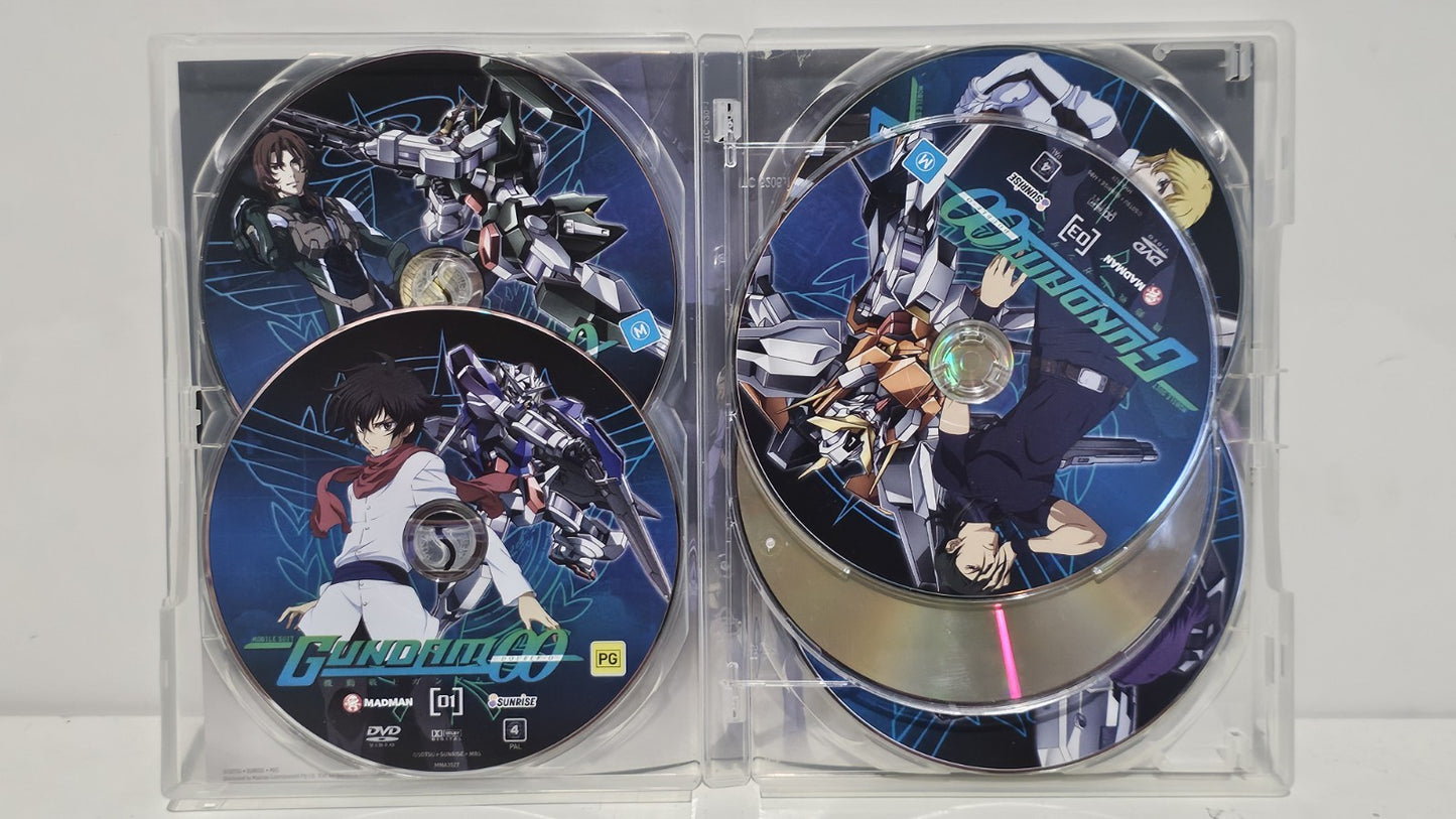 Mobile Suit Gundam 00 DVD Season 1 Region 4 Madman Dvd Box Set Retro Exchange Australia