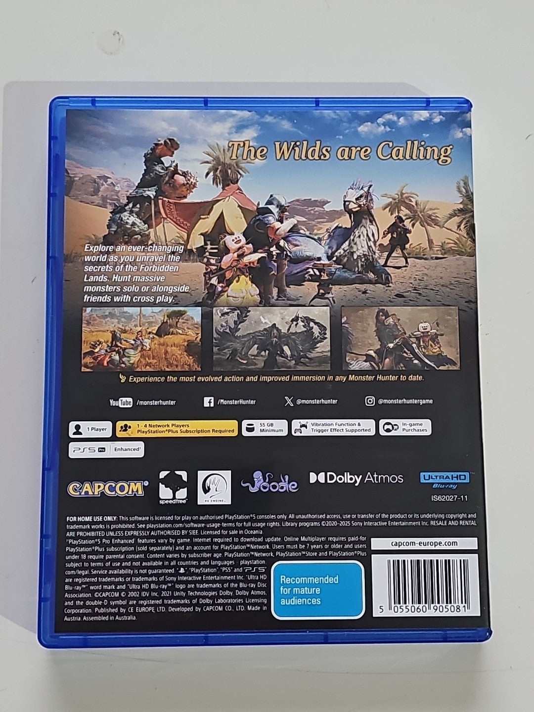 Monster Hunter Wilds PS5 Game PlayStation 5 PS5 Retro Exchange Australia