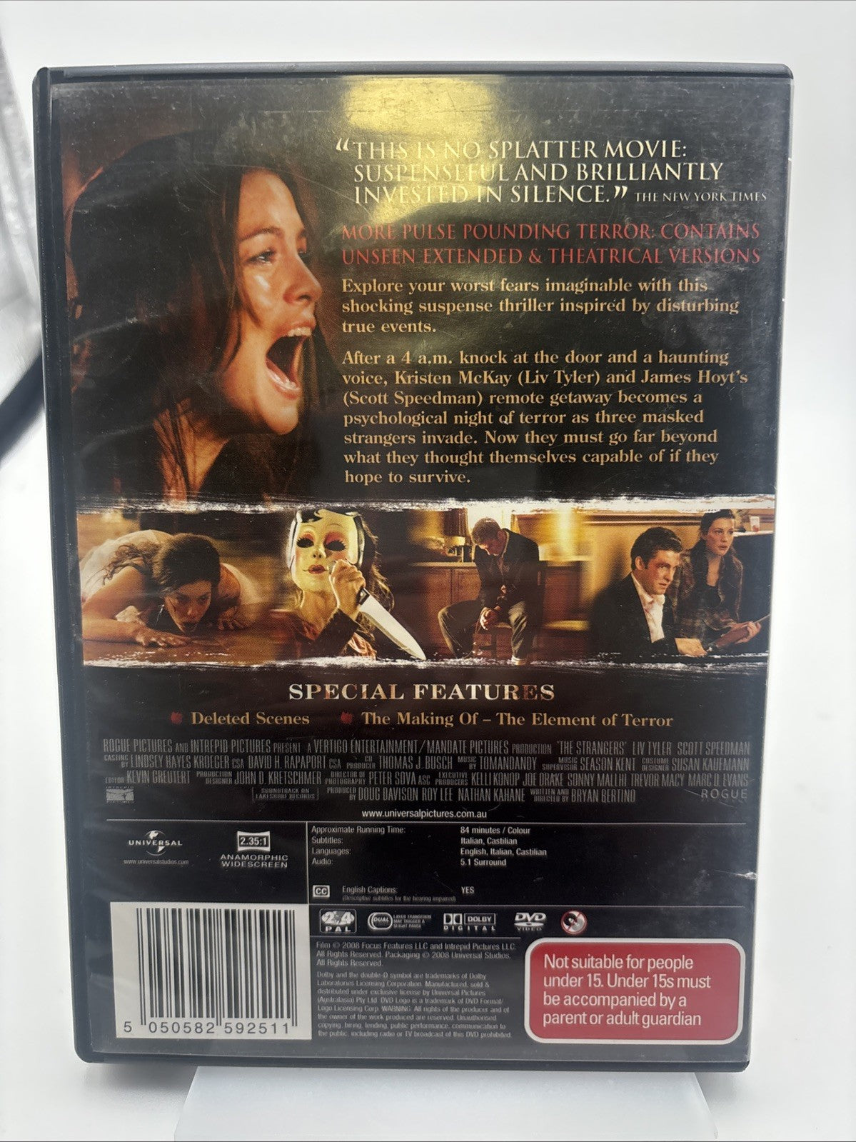 The Strangers (DVD, 2008) Horror Region 2 & 4 DVD RetroExchange Australia