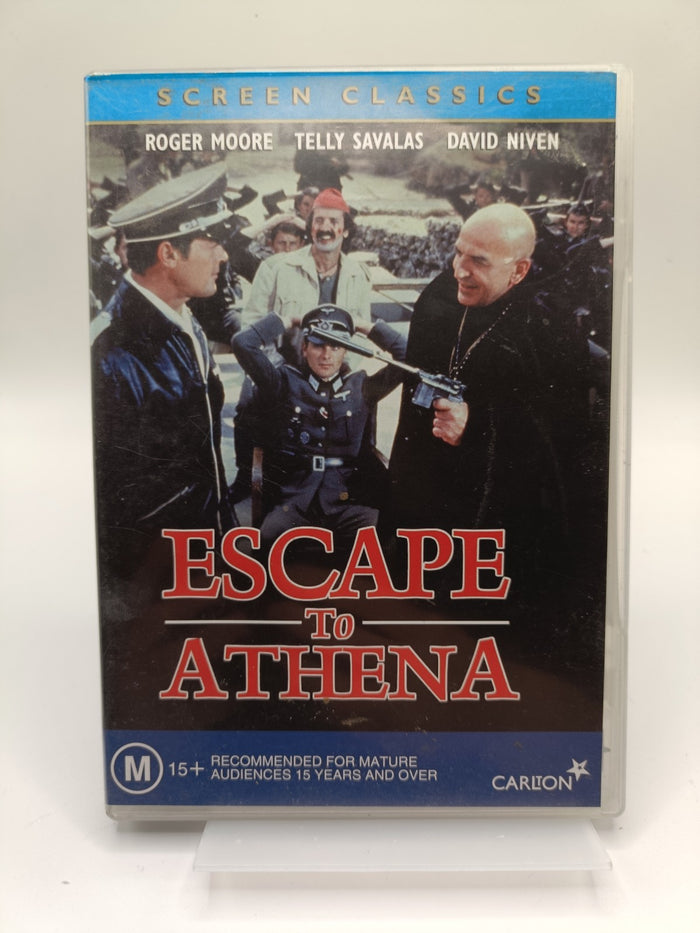 Escape To Athena | Region 4 | Roger Moore Screen Classics Magna Pacific DVD | Retro Exchange