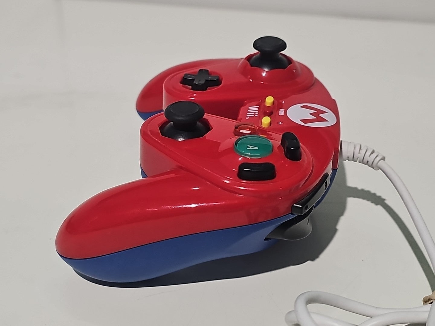 Mario Wired Fight Pad Controller | Nintendo Wii System 085-006 Control Like New Accessory Retro Exchange Australia