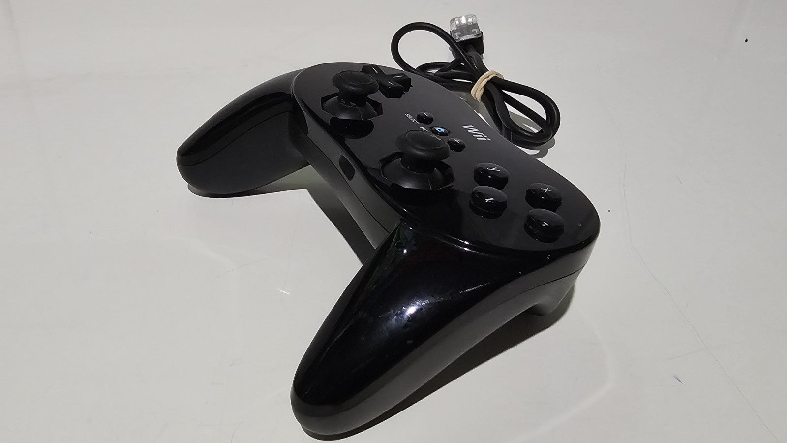 Genuine Official Nintendo Wii/Wii U Classic Pro Controller Black (RVL-005) Accessory Retro Exchange Australia