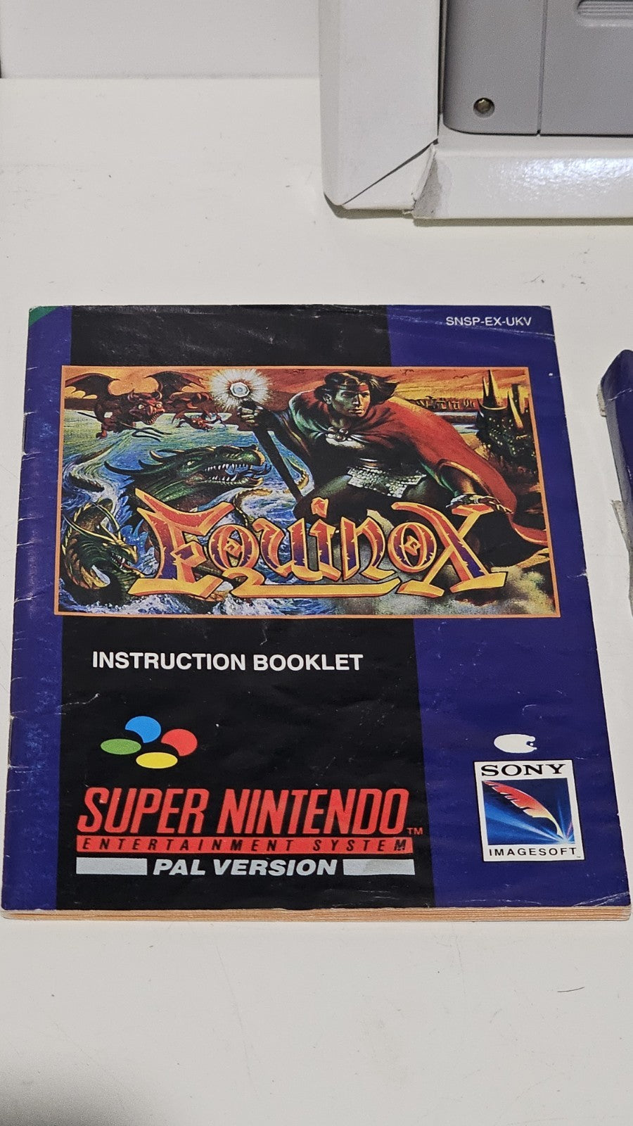 Equinox SNES PAL Complete In Box CIB Original Tray Super Nintendo Tested Working Game Retro Exchange Australia