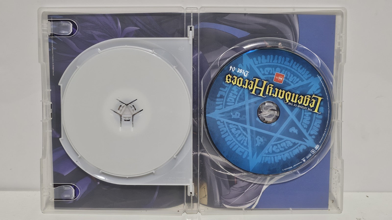 The Legend of the Legendary Heroes Collection 02 DVD (2 Disc) Anime MA15 Dvd Box Set Retro Exchange Australia