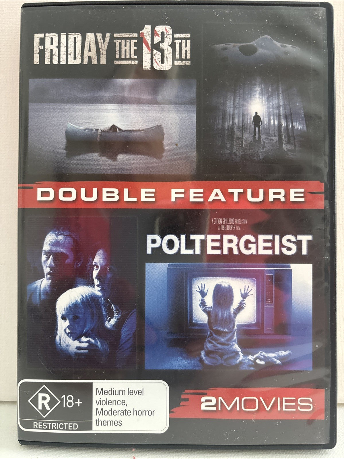 Friday the 13th / the Poltergeist (25th Anniversary Edition,Box Set, DVD, 2010) Retro Exchange Australia