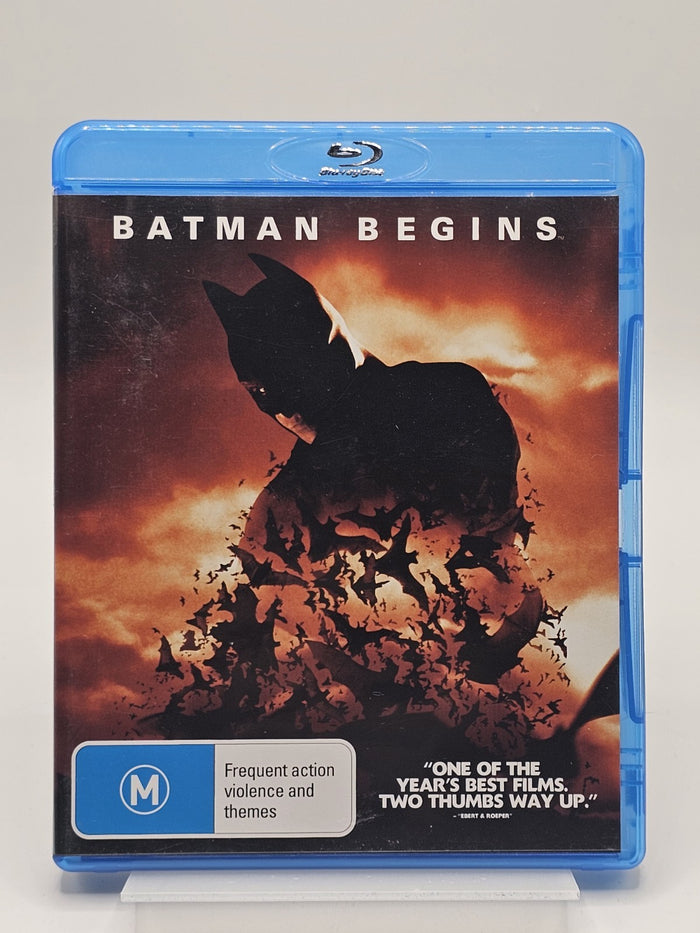 Batman Begins Blu-ray Christopher Nolan Christian Bale Australian Release | Retro Exchange