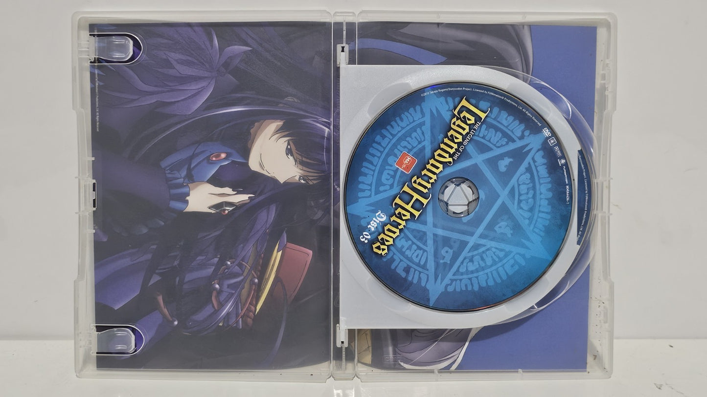 The Legend of the Legendary Heroes Collection 02 DVD (2 Disc) Anime MA15 Dvd Box Set Retro Exchange Australia