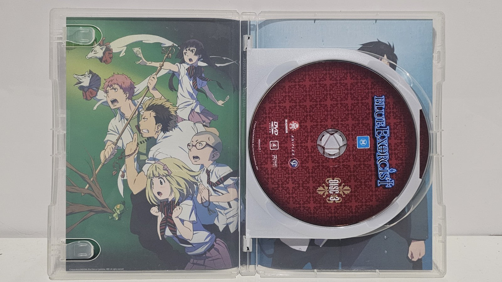 Blue Exorcist Collection 2 DVD Anime Episodes 14–25 Region 4 Madman Dvd Box Set Retro Exchange Australia