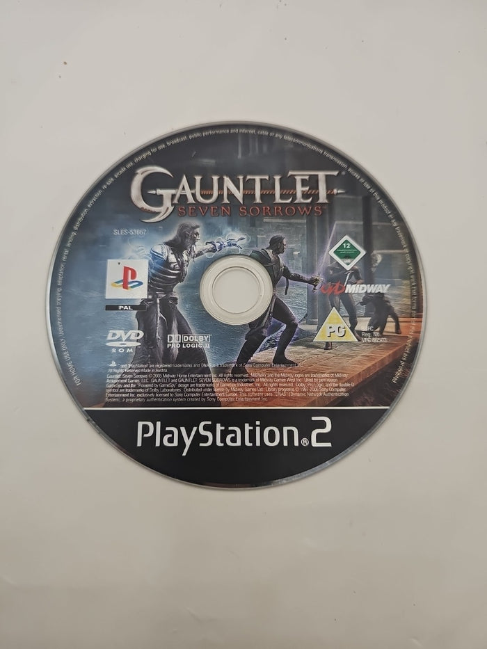 Gauntlet: Seven Sorrows Polished Disc Only! Playstation 2 | Retro Exchange