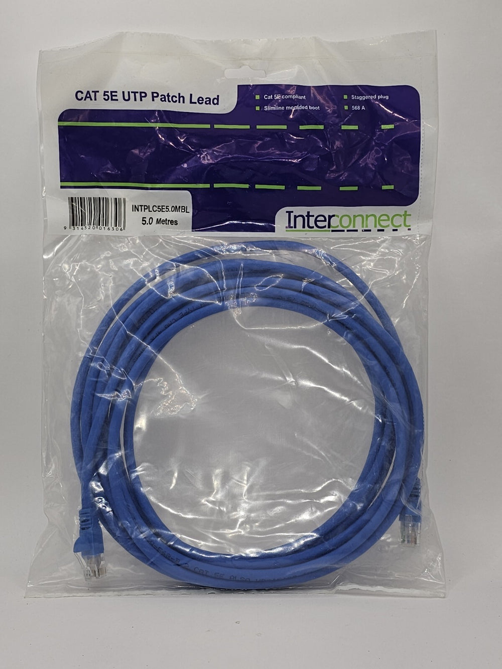 CAT5e Ethernet Network Patch Cable 5m | Retro Exchange