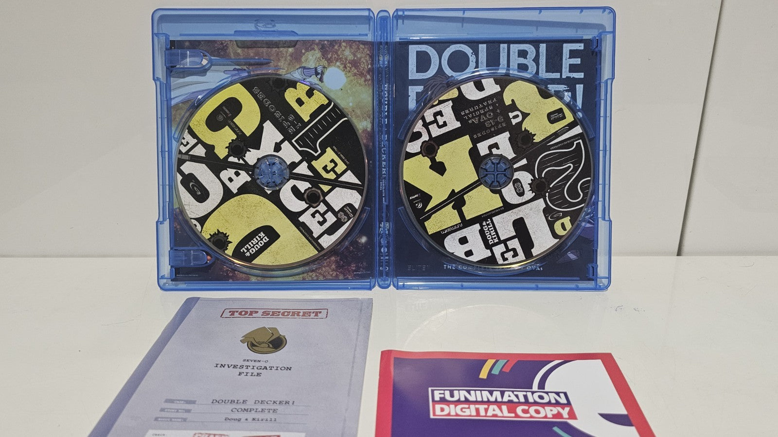 Double Decker! Doug & Kirill - Complete - Region A&B - Anime Blu-ray Dvd Retro Exchange Australia