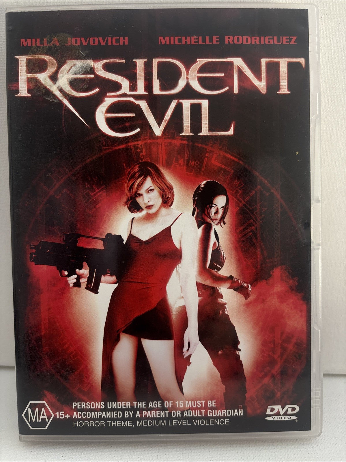 Resident Evil (DVD, 2002) Horror Region 4 Ex Rental DVD RetroExchange Australia