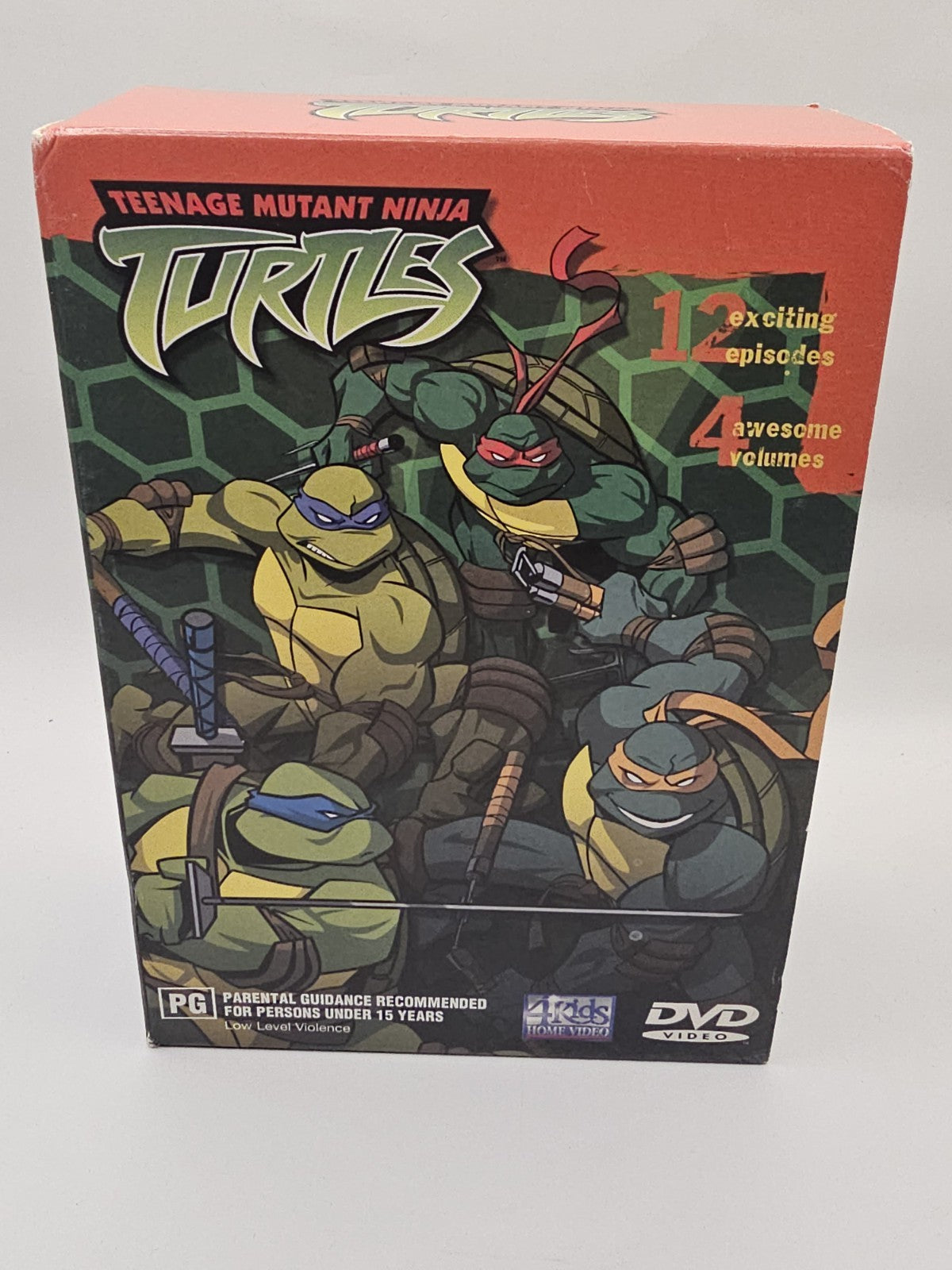 Teenage Mutant Ninja Turtles TMNT | 4 Disc Set | DVD | Region 4 Retro Exchange Australia