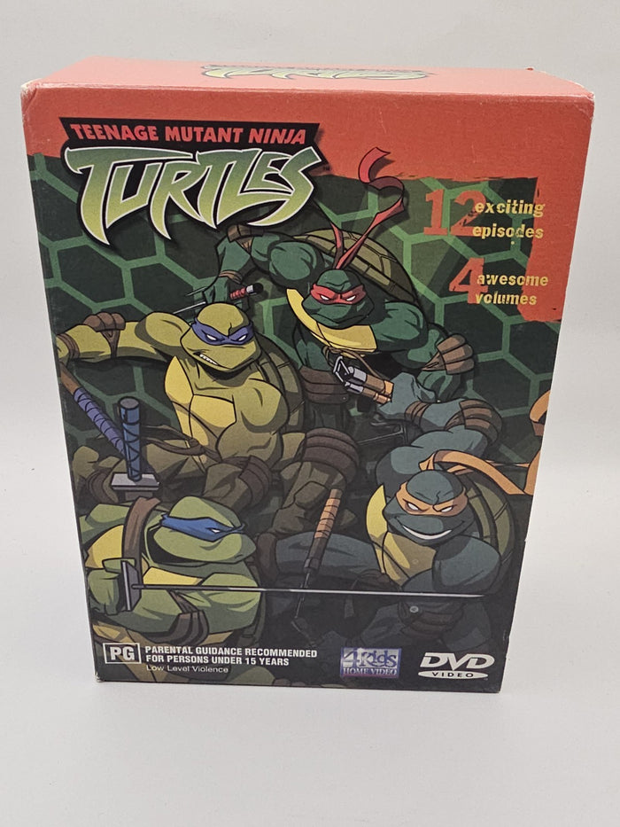 Teenage Mutant Ninja Turtles TMNT | 4 Disc Set | DVD | Region 4 | Tracked Post | Retro Exchange