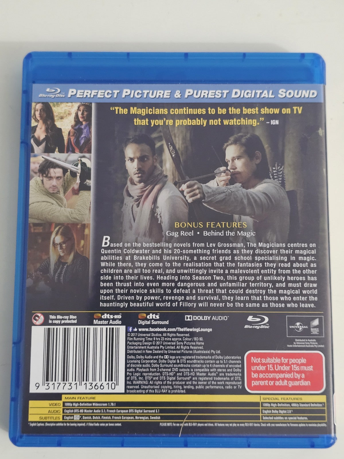 The Magicians - Season Two Region 4 Dvd Retro Exchange Australia