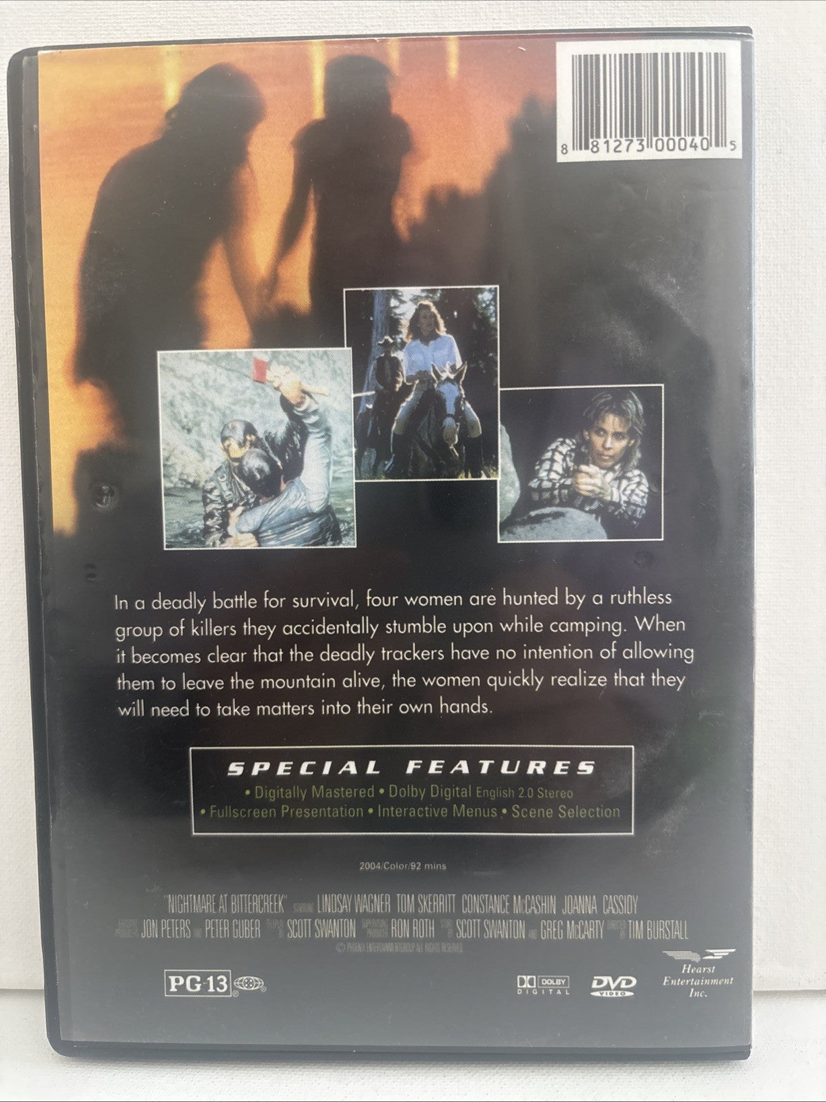 Nightmare at Bittercreek (DVD, 1988) Lindsay Wagner, Tom Skerritt - Horror Nintendo DVD RetroExchange Australia