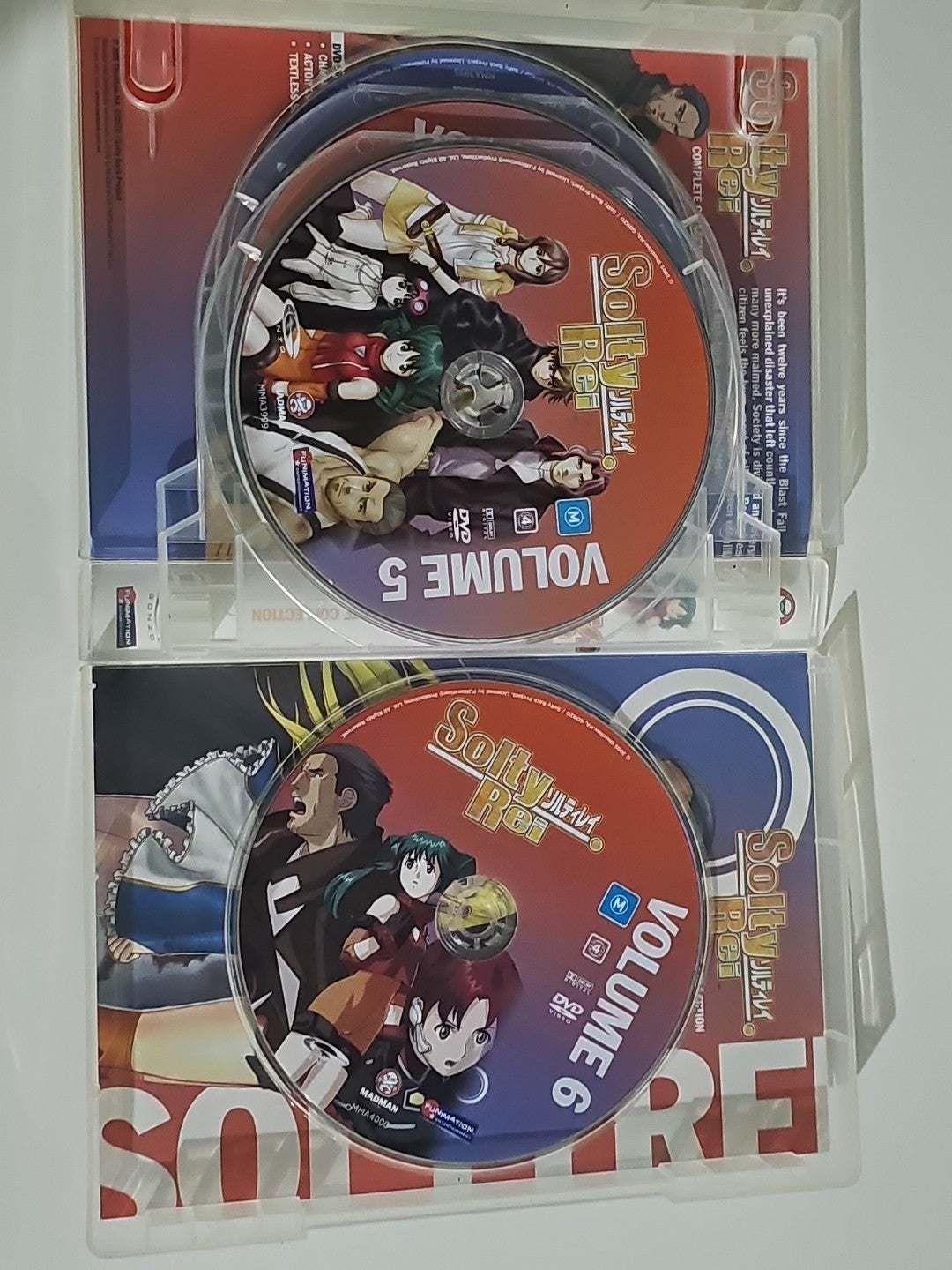 Solty Rei - Complete Collection DVD 6 Disc Set Volumes 1-6 Region 4 Dvd Box Set Retro Exchange Australia