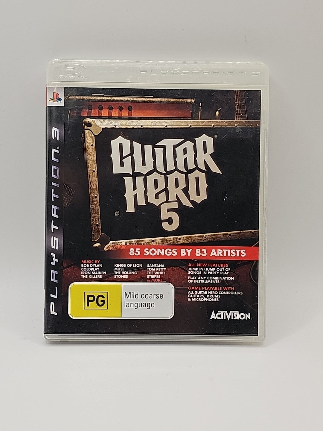 Guitar Hero 5 + Manual - PS3 - Tested & Working PlayStation 3 PS3 Game Retro Exchange Australia
