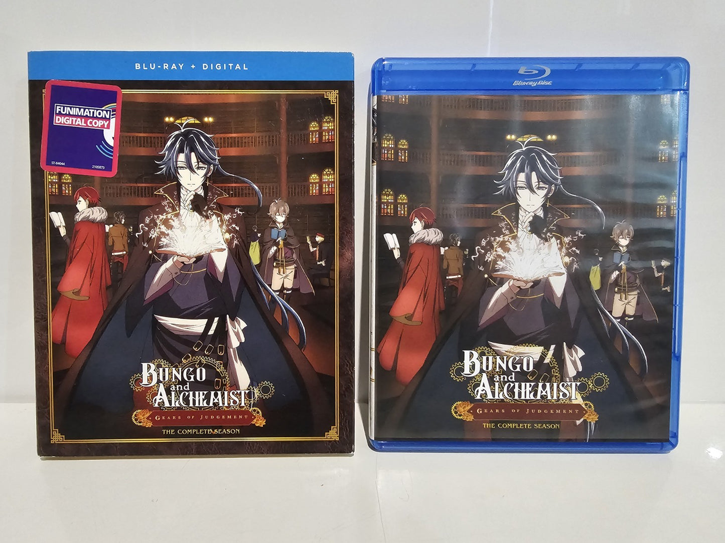 Bungo And Alchemist - Gears Of Judgement: The Complete Season (Blu-ray,2021) Dvd Box Set Retro Exchange Australia