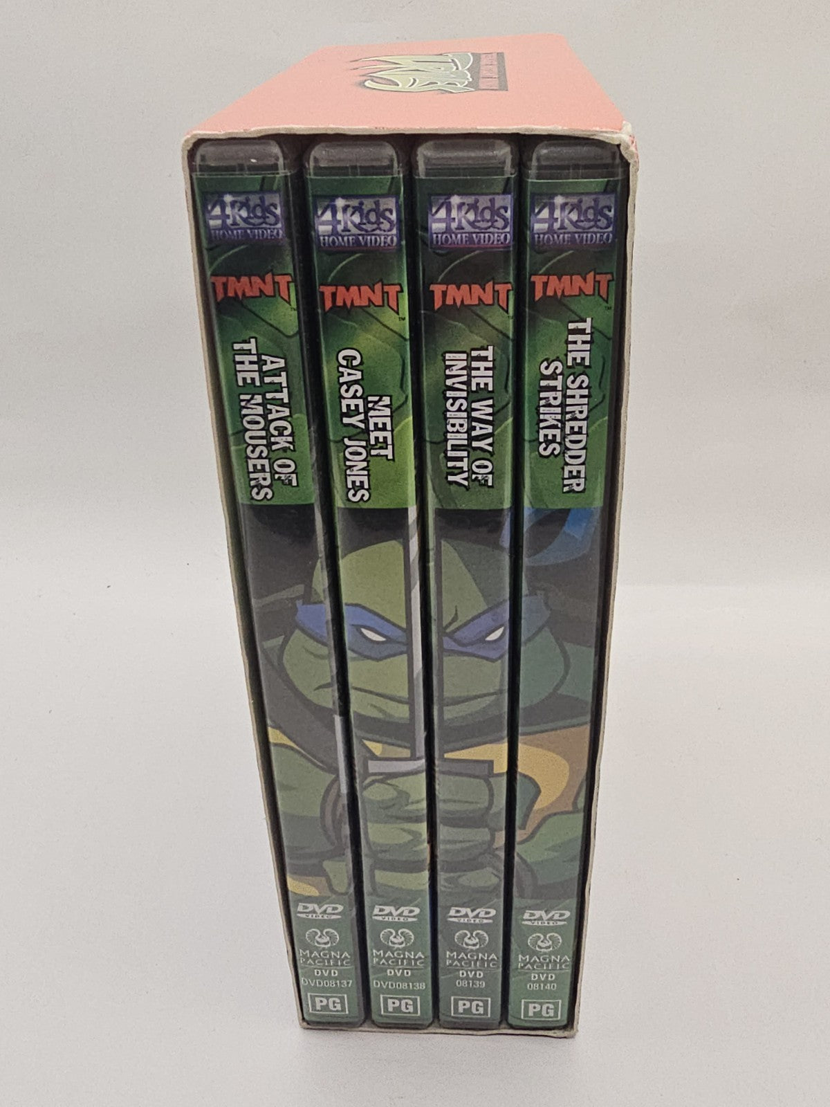 Teenage Mutant Ninja Turtles TMNT | 4 Disc Set | DVD | Region 4 Retro Exchange Australia
