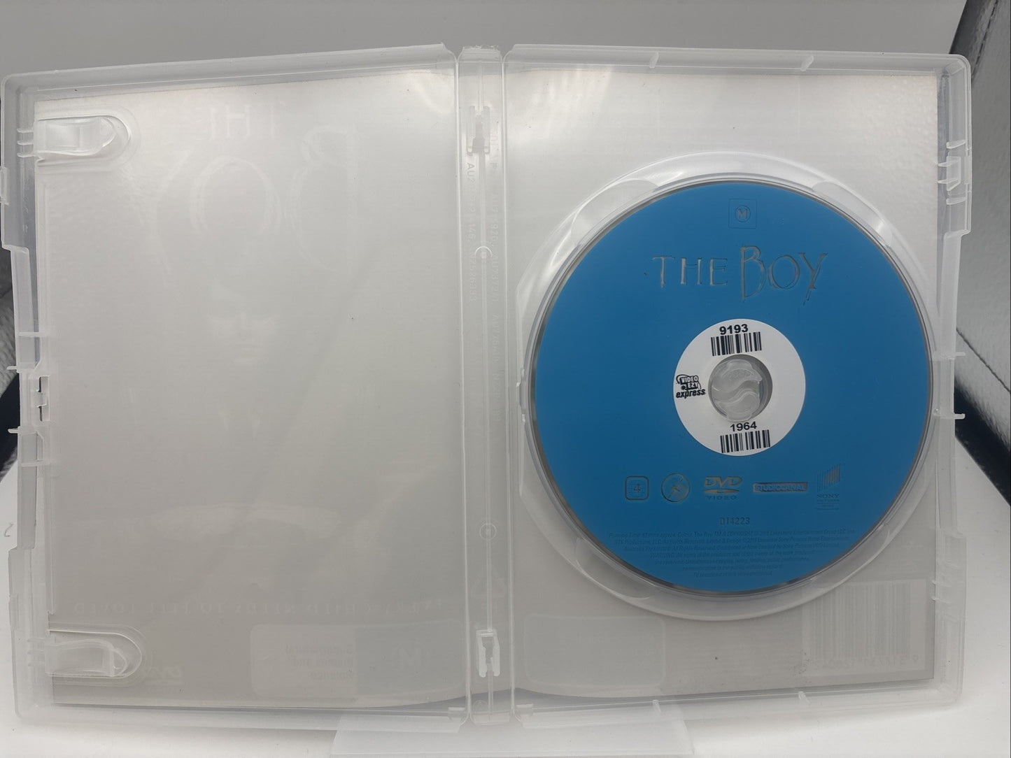 The Boy (DVD, 2016) Horror Region4 Ex Rental DVD RetroExchange Australia