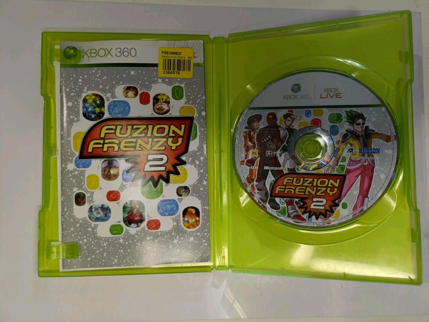 Fuzion Frenzy 2 - Microsoft Xbox 360 PAL Genuine RARE! Game Retro Exchange Australia