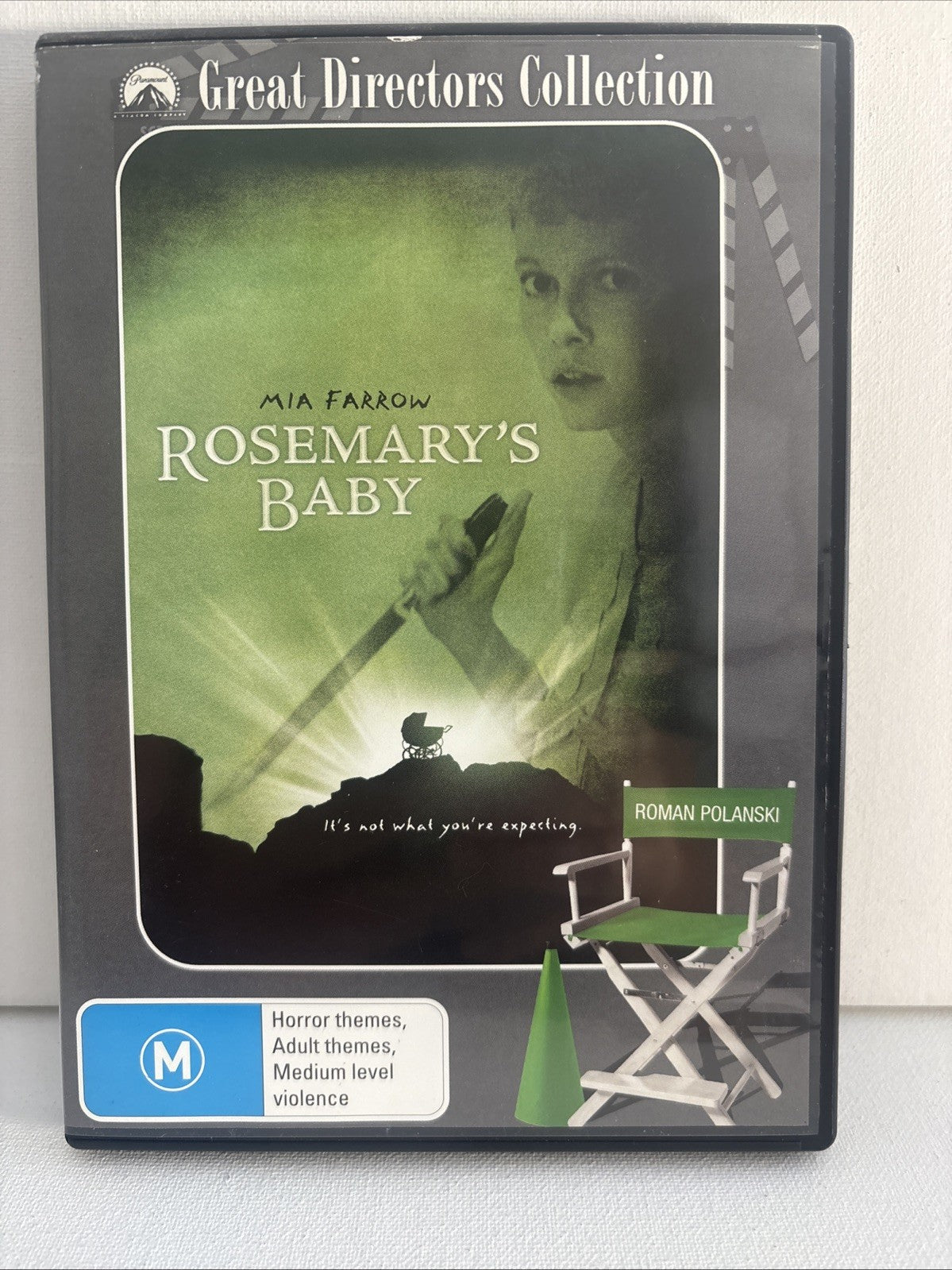 Rosemary's Baby (DVD, 1968) Great Directors Collection -Horror -Region 4 DVD RetroExchange Australia