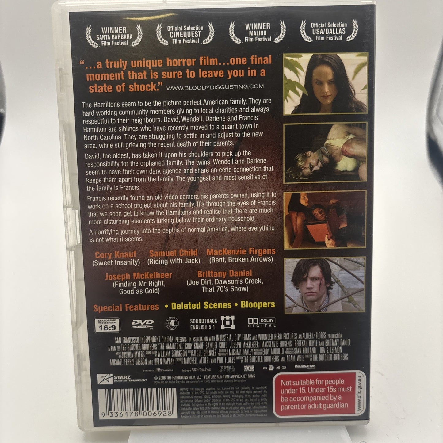 The Hamiltons (DVD, 2006) Horror Region 4 DVD RetroExchange Australia