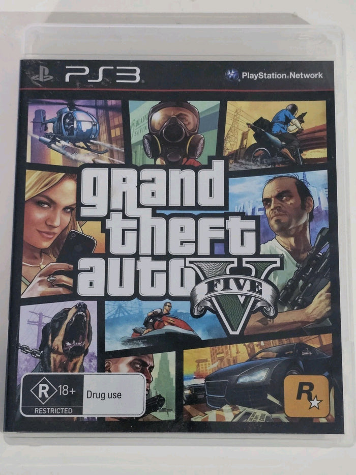 Grand Theft Auto 5 PS3 + Manual & Map | Retro Exchange