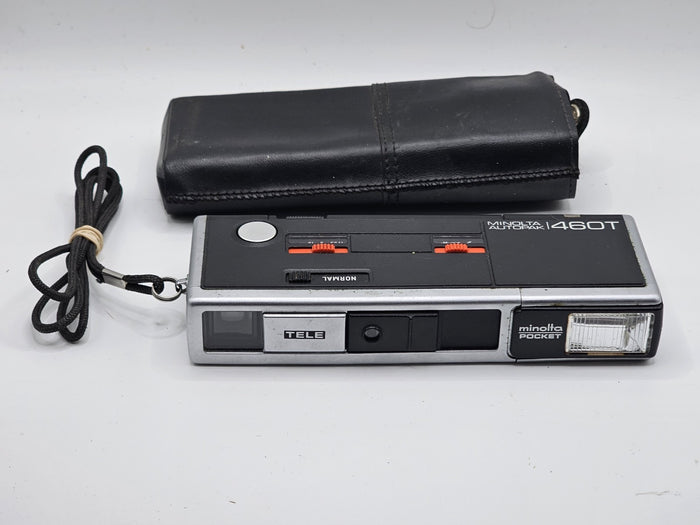 Minolta Autopak 460T Tele Pocket 110 Film Camera w/ Case Vintage | Retro Exchange