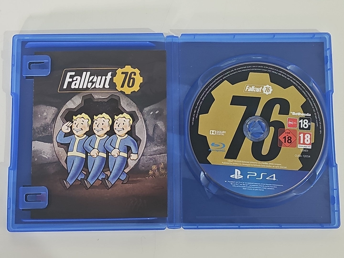 Like New Fallout 76 - PS4 - Tested & Working - Aus PlayStation 4 PS4 Game Retro Exchange Australia
