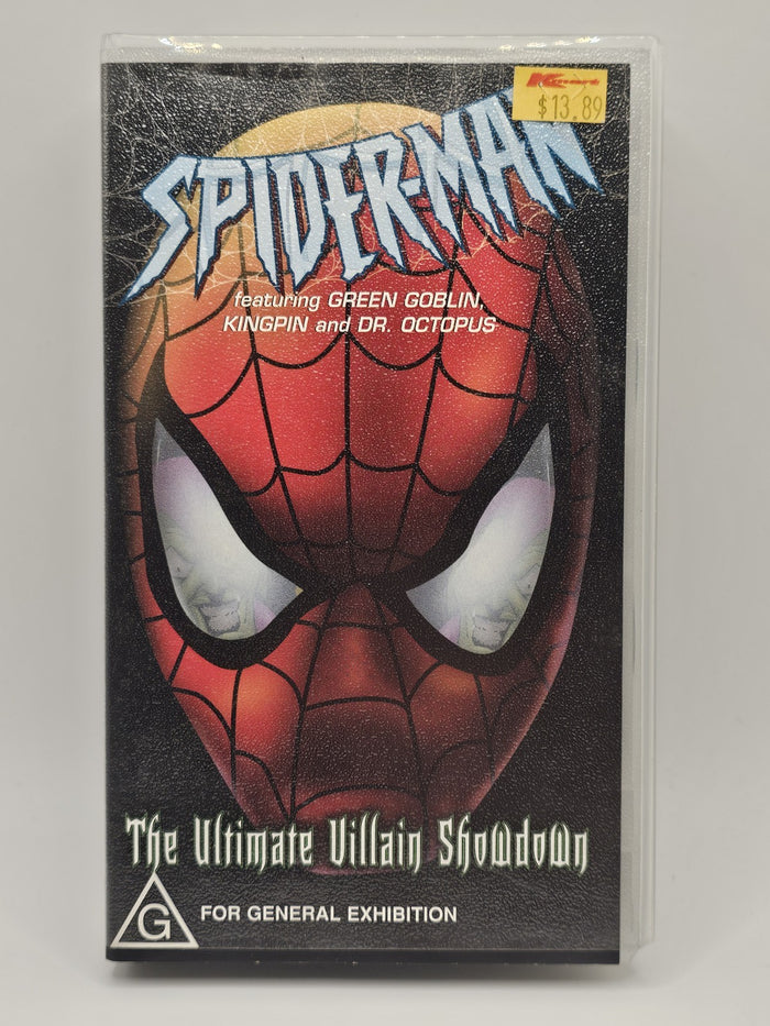 Spider-Man: The Ultimate Villain Showdown (DVD, 2002) Animation Action Adventure | Retro Exchange