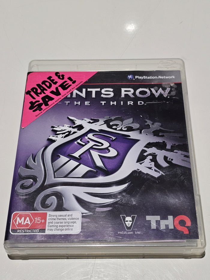 Saints Row The Third (Sony PlayStation 3, PAL, 2011) | Retro Exchange