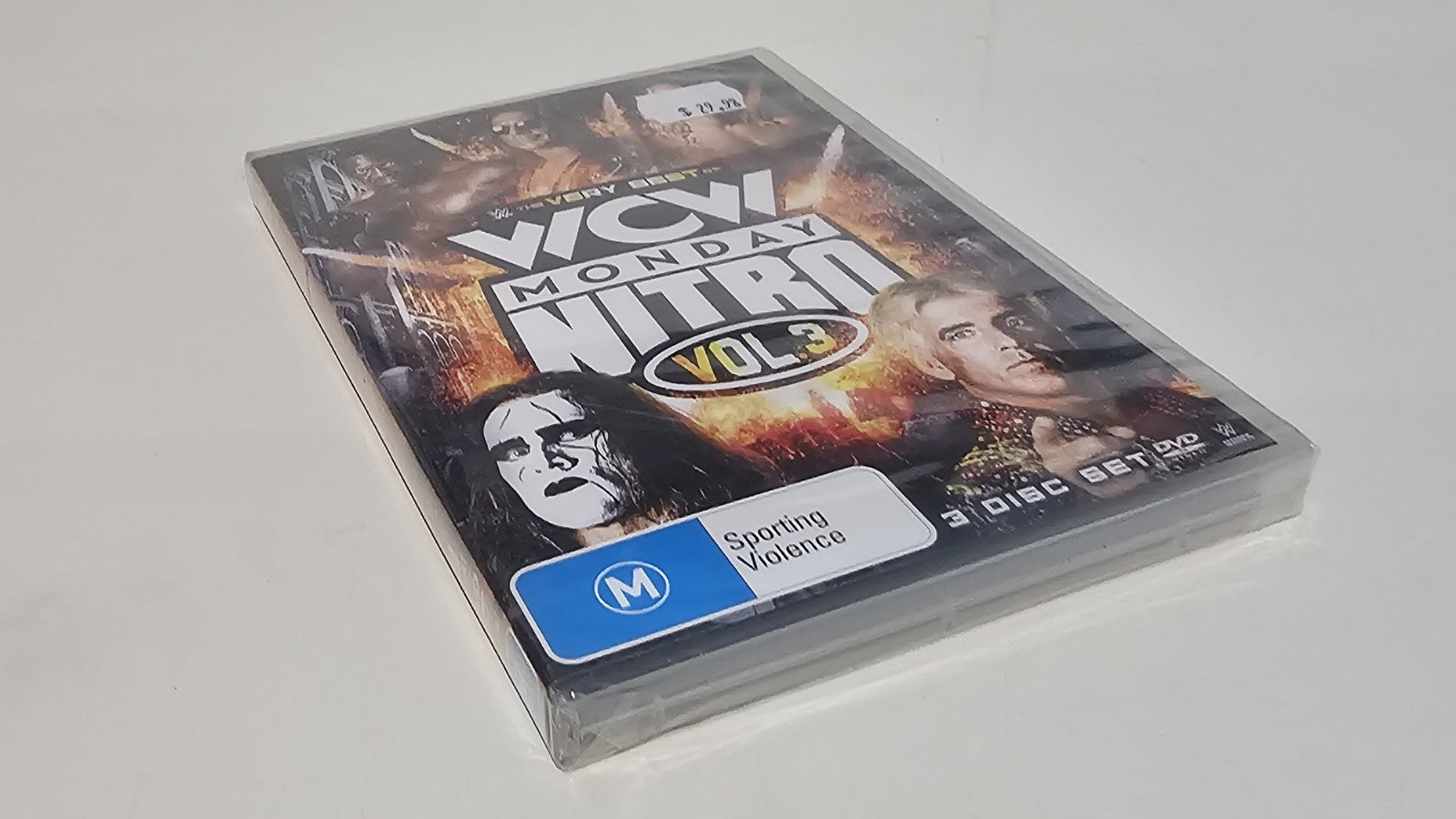 WWE Very Best of WCW Monday Nitro Vol 3 DVD 3 Disc Set New Sealed - Region 4 Retro Exchange Australia