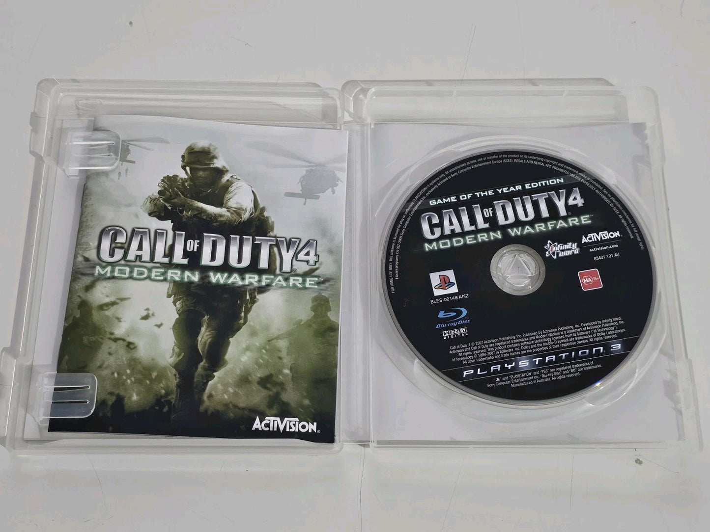Call of Duty 4 Modern Warfare - Game of the Year Edition - COD PS3 Playstaion 3 PlayStation 3 PS3 Retro Exchange Australia