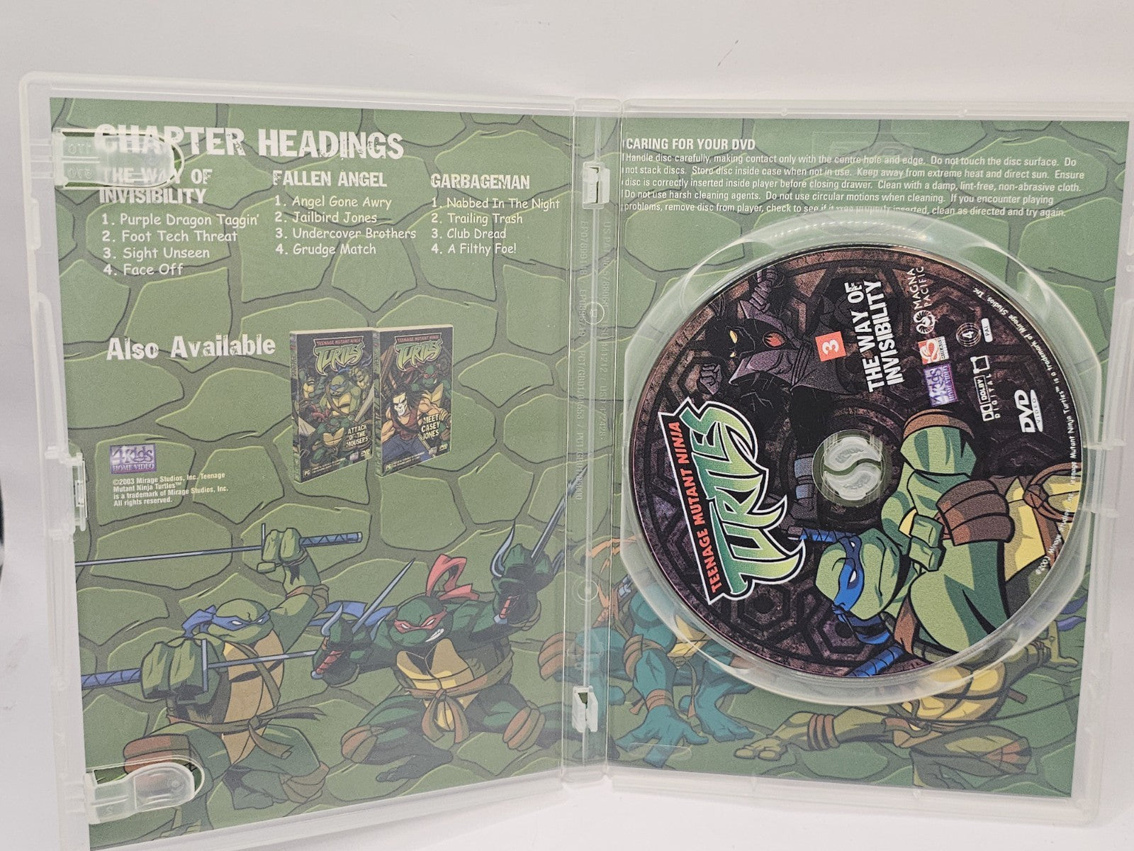 Teenage Mutant Ninja Turtles TMNT | 4 Disc Set | DVD | Region 4 Retro Exchange Australia