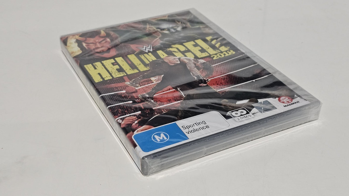Hell In A Cell 2018 DVD - Region 4 Retro Exchange Australia