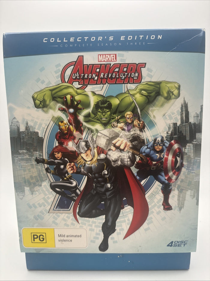 Avengers 4 Disc Set : Season 3 (Collector's Edition, DVD, 2017) | Retro Exchange