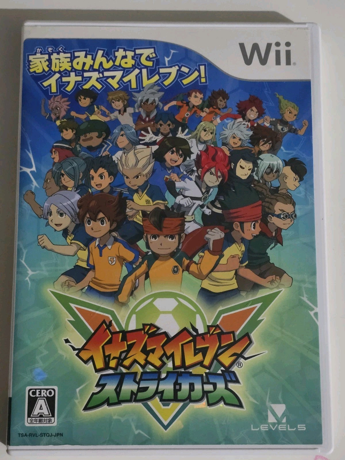 Inazuma Eleven Strikers soccer Nintendo Wii NTSC-J Japan Import Game Retro Exchange Australia