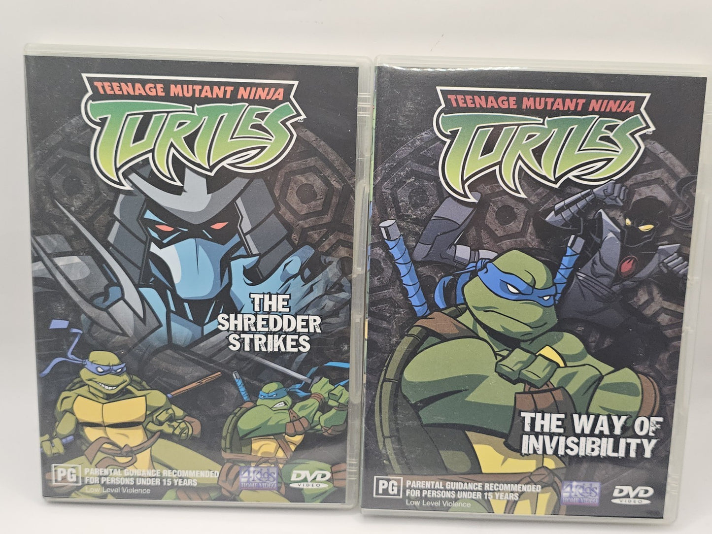 Teenage Mutant Ninja Turtles TMNT | 4 Disc Set | DVD | Region 4 Retro Exchange Australia