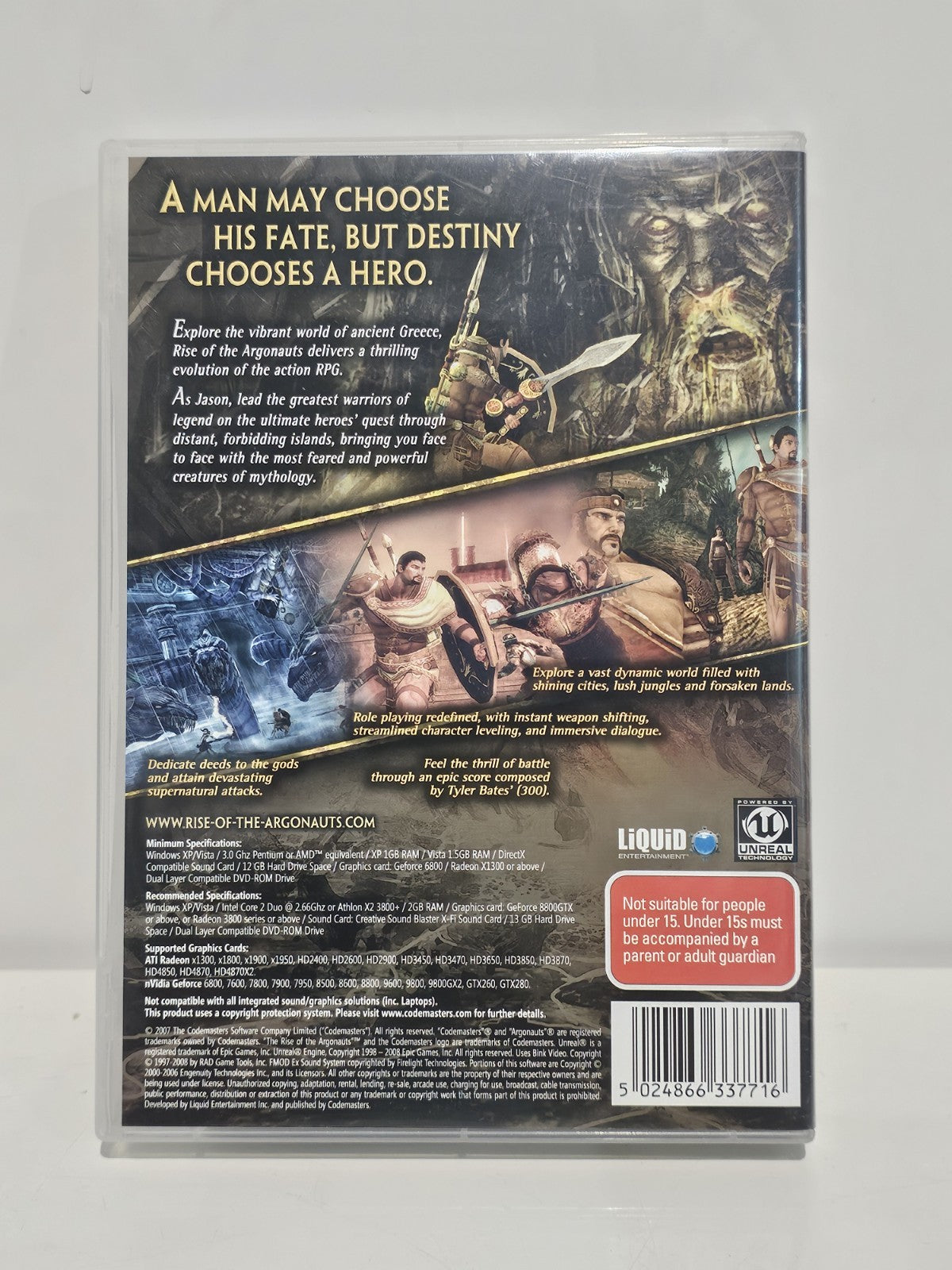 PC Game - Rise Of The Argonauts | Australian Collector's Edition Retro Exchange Australia