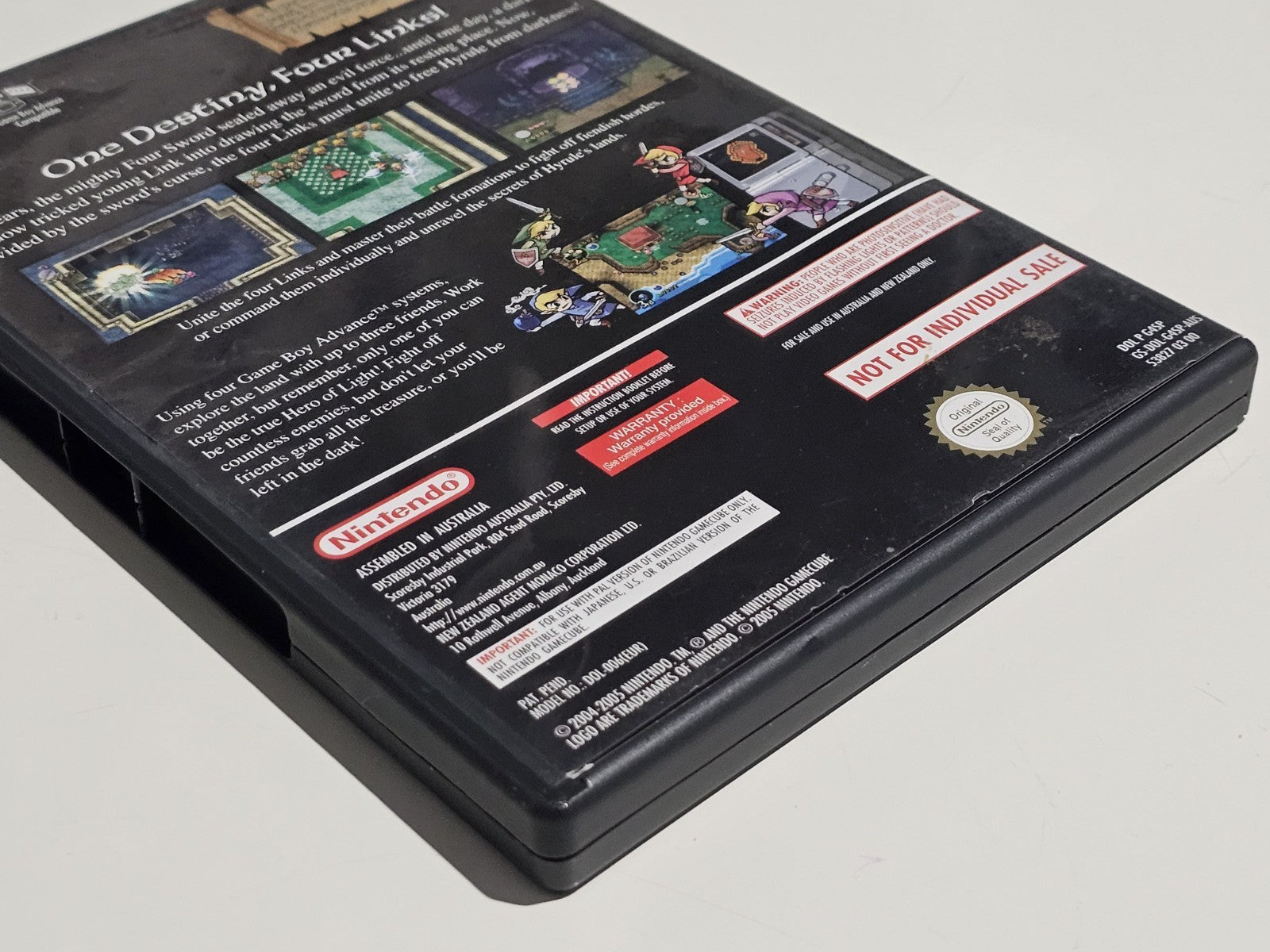 The Legend Of Zelda: Four Swords Adventure | Gamecube | Aus Release | VGC Nintendo Retro Exchange Australia