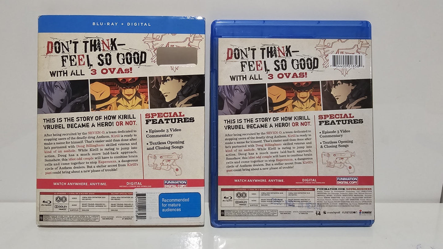 Double Decker! Doug & Kirill - Complete - Region A&B - Anime Blu-ray Dvd Retro Exchange Australia