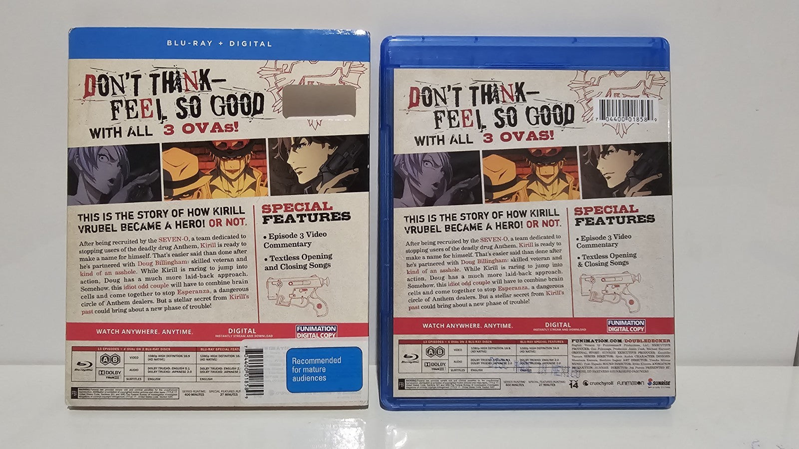 Double Decker! Doug & Kirill - Complete - Region A&B - Anime Blu-ray Dvd Retro Exchange Australia